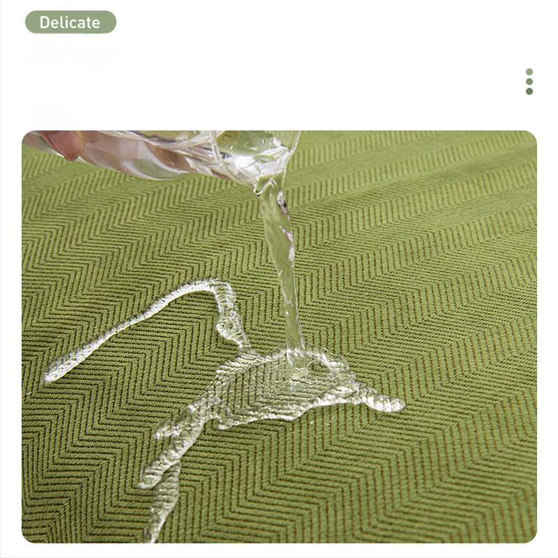 Vízálló halszálkás mintás kanapépárna 2024 új csúszásmentes párna minden évszakban univerzális macskakarcolás elleni vastagított kanapéhuzat-törölköző