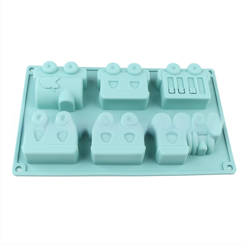 Силиконова форма за торта във формата на кола, инструменти за печене, форми за шоколад, форми за торта