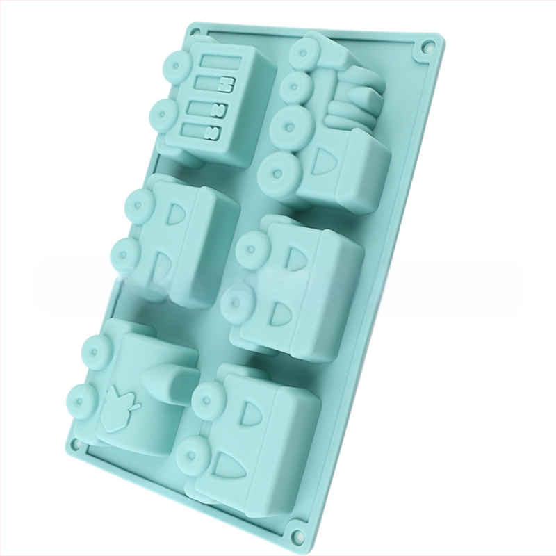 Силиконова форма за торта във формата на кола, инструменти за печене, форми за шоколад, форми за торта