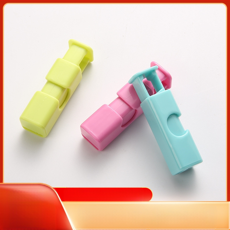 Loominguline sulgemisklamber toidukotile värskena hoidmiseks mõeldud kott kilekotile sulgemisvedruga pressimisklamber leivale mugav sulgemisklamber