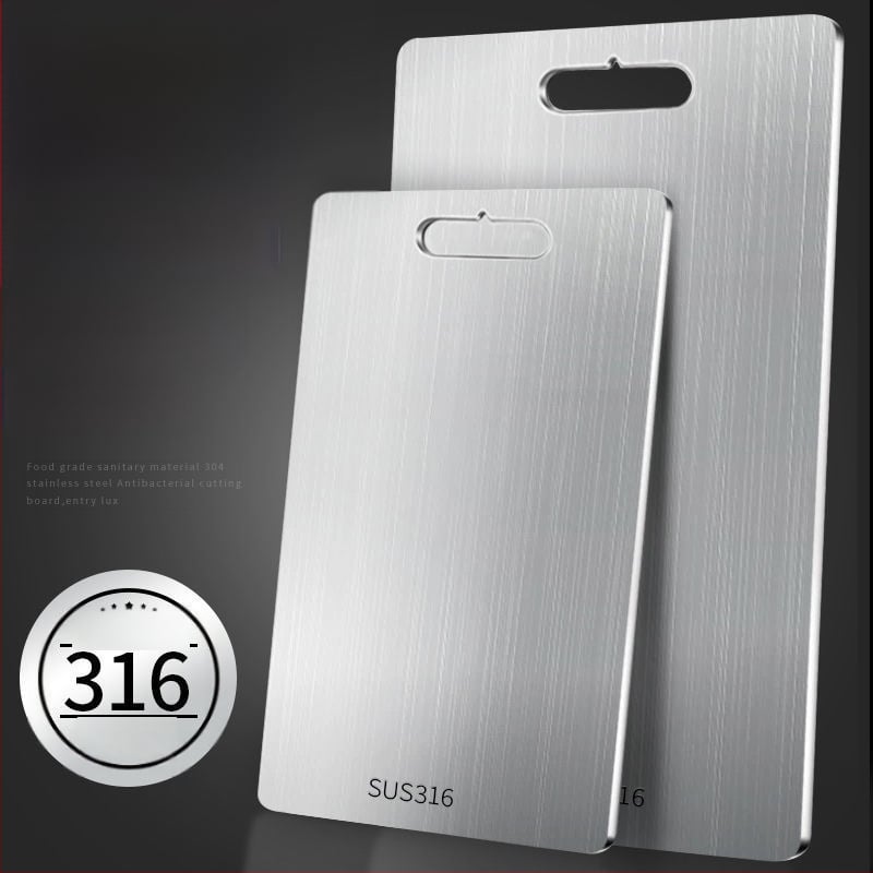 Pjaustymo lentelė, antibakterinė, atspari pelėsiui, buitinė, nerūdijančio plieno, vaisių pjaustymo lentelė, virtuvės pjaustymo lentelė, daržovių pjaustymas, lipni lenta, kočiojimo lėkštė iš nerūdijančio plieno