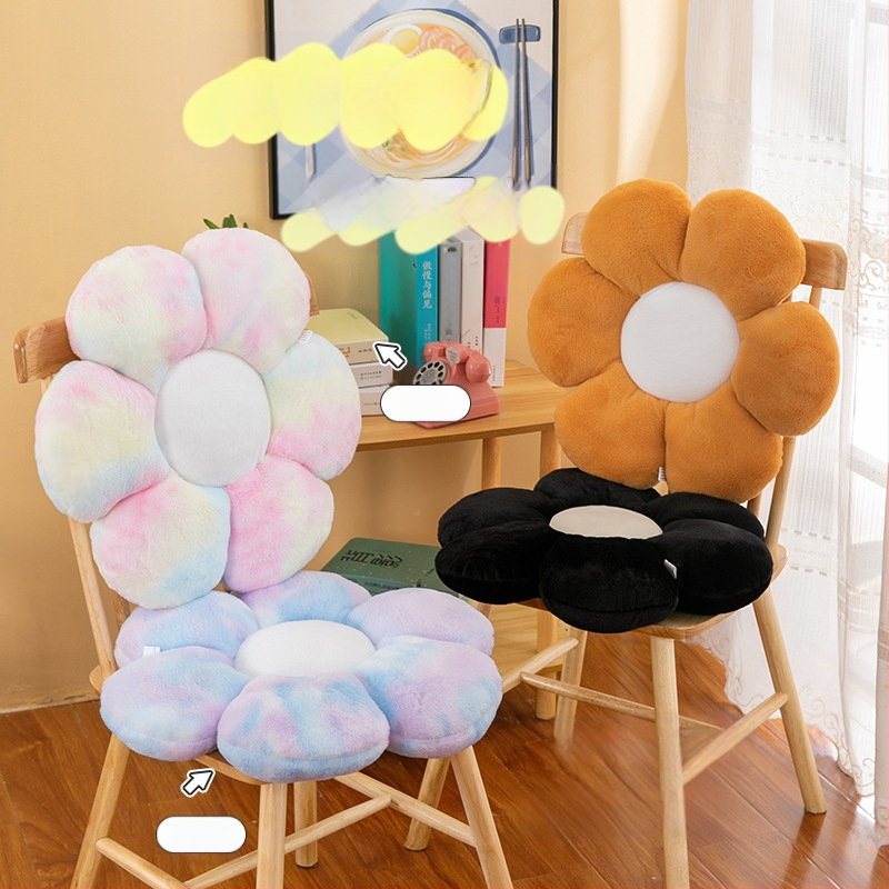 Ins kõrge värviväärtusega uus lilleline padi padi plush mänguasi magamispadja kaunistused kontoritooli padi diivanipadi