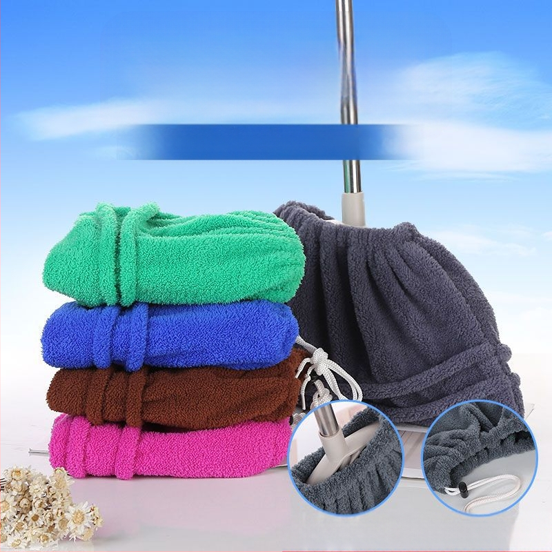 Korallfliisist harjakatte riie, mis paksendab üliimavat moppi, ühes tükis, mitmeotstarbeline asendusriidekate mopi kate märg- ja kuivpuhastuseks