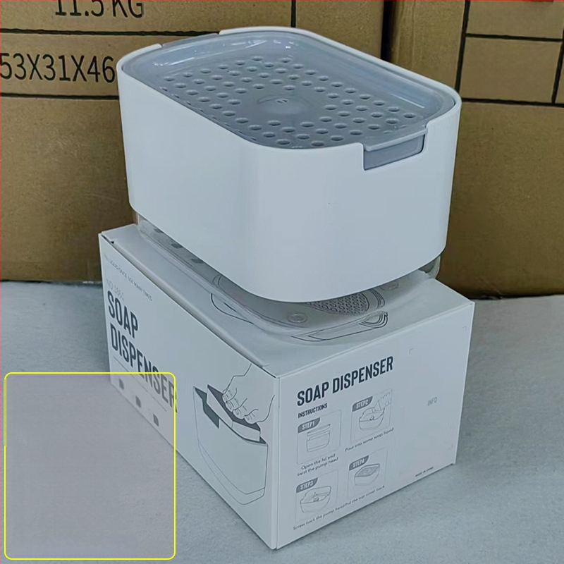 Köögi tööpinna käsitsi pressitud seebikarp roostevabast terasest kaltsuraua pesuvahendi dosaator töölaua viimistlusriiul