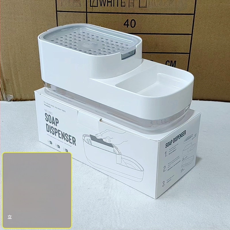 Köögi tööpinna käsitsi pressitud seebikarp roostevabast terasest kaltsuraua pesuvahendi dosaator töölaua viimistlusriiul