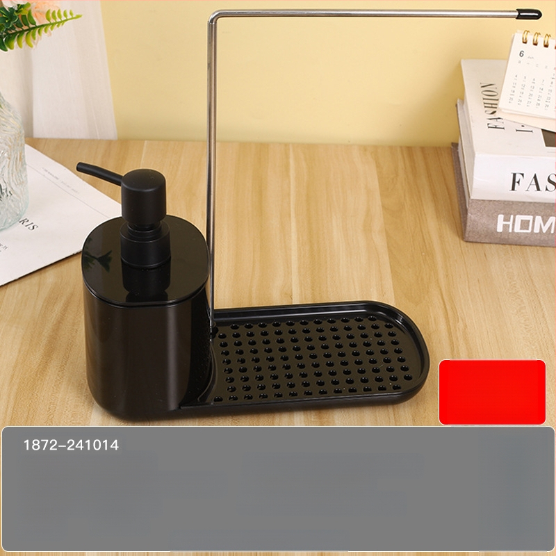 Köögi tööpinna käsitsi pressitud seebikarp roostevabast terasest kaltsuraua pesuvahendi dosaator töölaua viimistlusriiul