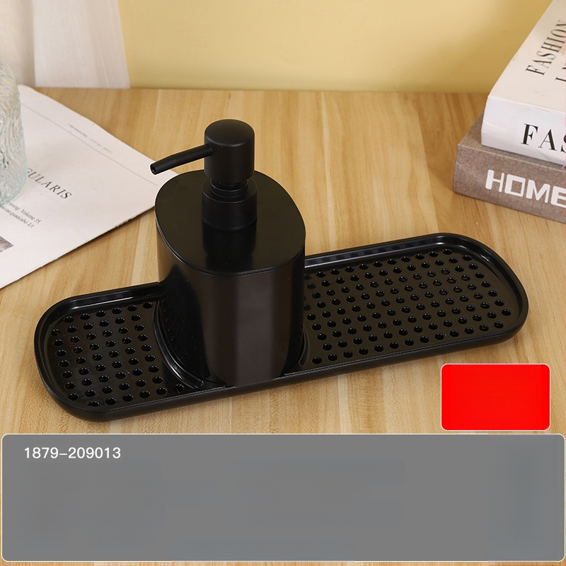 Köögi tööpinna käsitsi pressitud seebikarp roostevabast terasest kaltsuraua pesuvahendi dosaator töölaua viimistlusriiul