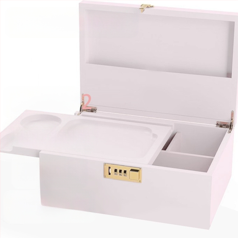 Bambusz tárolódoboz asztali fiókos tároló műtárgy otthoni takarító tárolódoboz konyhai láda étkészlet doboz