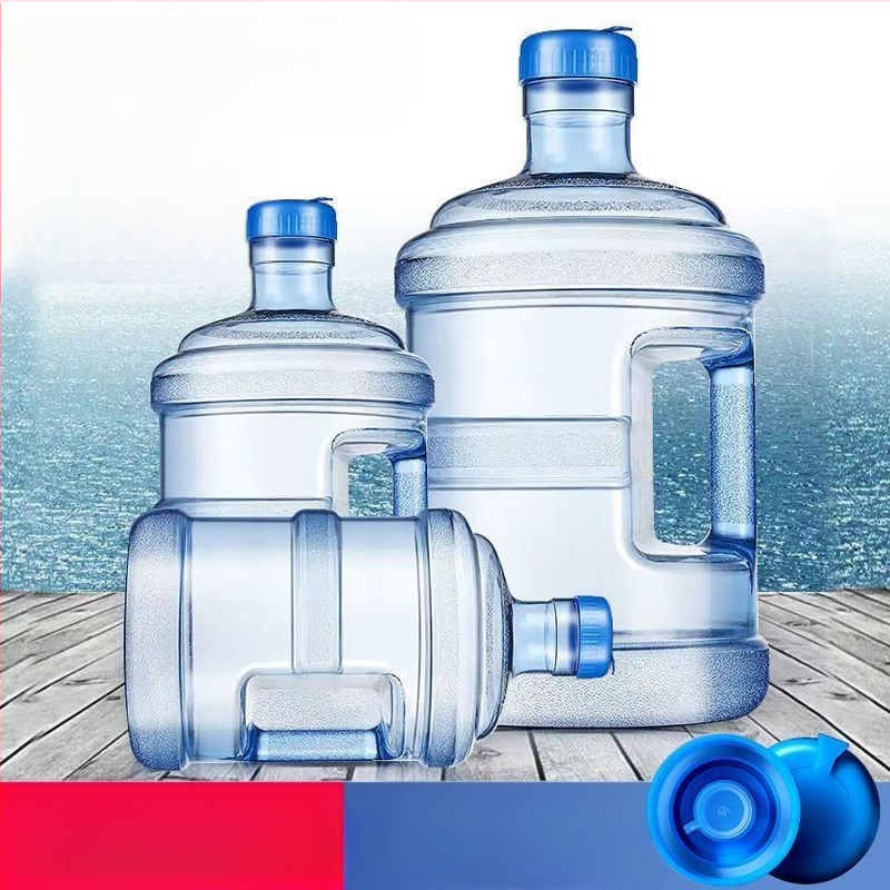 PC sutirštinto gryno vandens kibiras Qs sertifikuotas buitinio mineralinio vandens kibiras, rankinė, vandens dozatorius, kibiro laikymo saugos žiedas