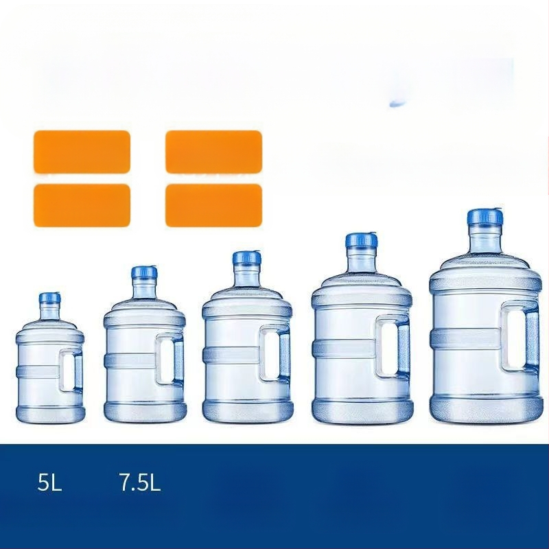 PC sutirštinto gryno vandens kibiras Qs sertifikuotas buitinio mineralinio vandens kibiras, rankinė, vandens dozatorius, kibiro laikymo saugos žiedas