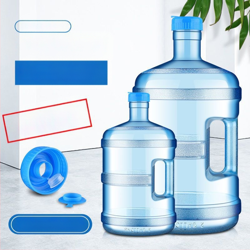 PC sutirštinto gryno vandens kibiras Qs sertifikuotas buitinio mineralinio vandens kibiras, rankinė, vandens dozatorius, kibiro laikymo saugos žiedas