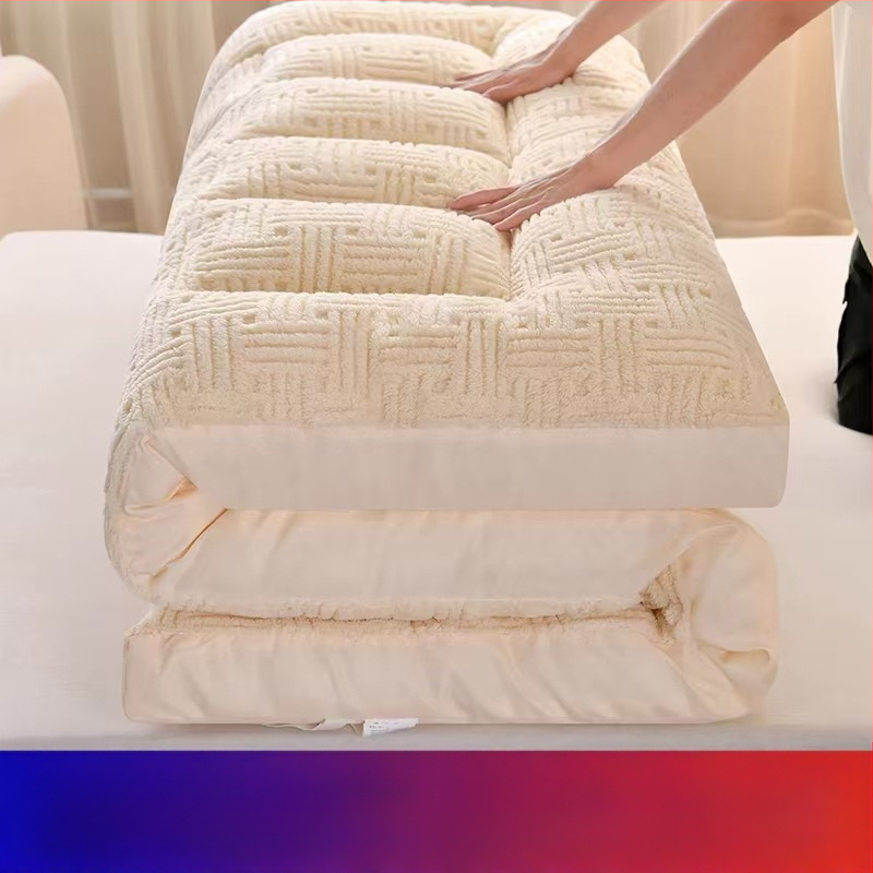 (Pirkėjai rodo karštas ir nuolat parduodamas prekes) A klasės motinystės ir kūdikių medvilninis aksominis pieno aksominis lovos kilimėlis „Snowflakes“ aksominis lovos kilimėlis