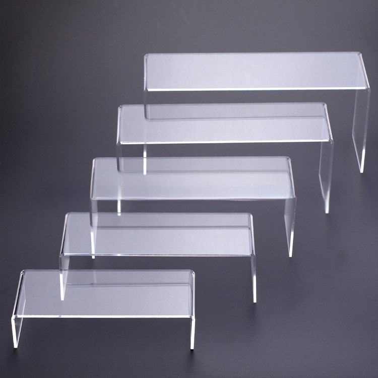 Akrüülist läbipaistev kingade vitriin, kosmeetika, ehete riiul, viiekihiline kingahoidja, redeli kuvari rekvisiidid