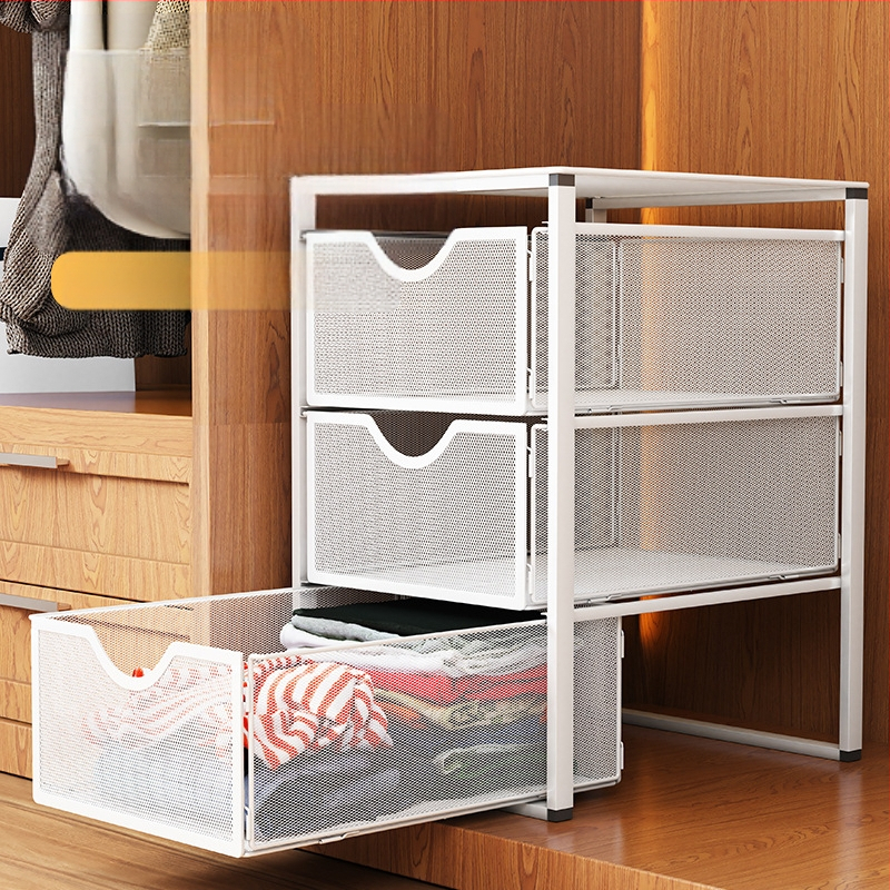 Szekrényfiók Többrétegű tárolódoboz Drawdown Szekrény Fehérneműkeret Réteges Ruhakosár Helykihasználási Műtárgy