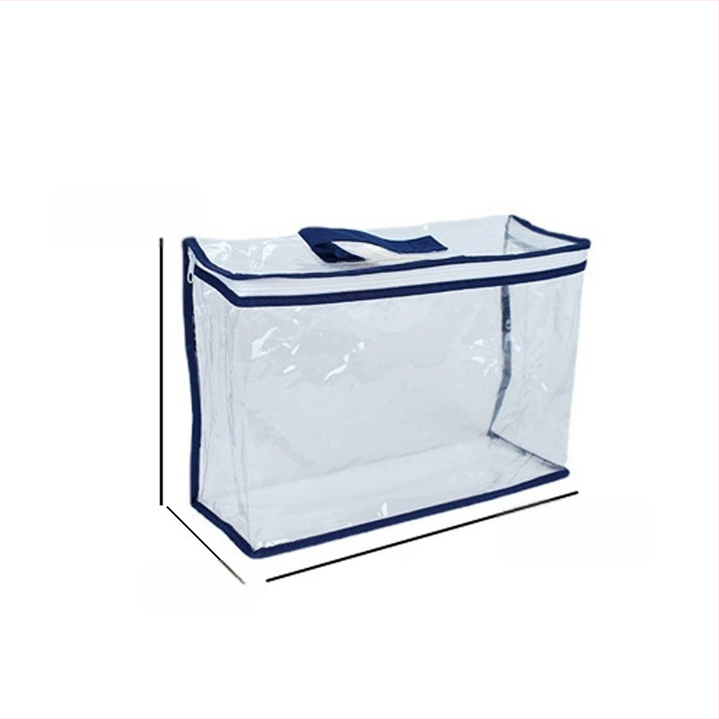 Amazon Hot Selling Pvc átlátszó táska tárolótáska háztartási ágynemű takaró kis porzsák eredetű nagykereskedelem