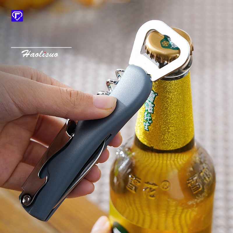 Otvarač za limenke piva od nehrđajućeg čelika, višenamjenski, za otvaranje boca vina, višenamjenski, kreativni, jednostavni talijanski kućanski kuhinjski alati veleprodaja