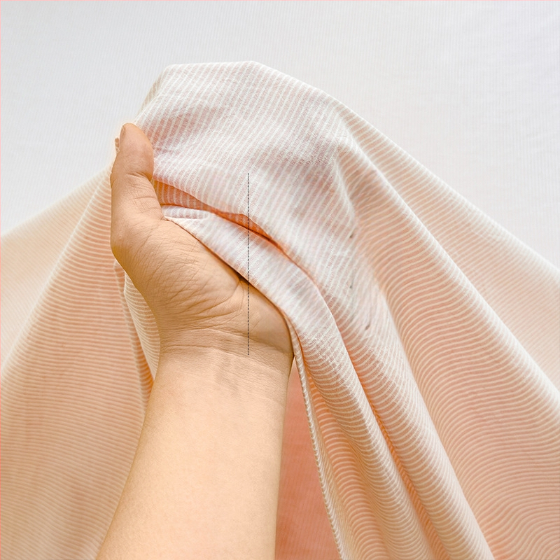 „Good 100“ grynos medvilnės paklodės be rašto, languotas, trijų dalių bendrabučio medvilninis pagalvės užvalkalų komplektas, A klasės, skalbta medvilnė motinai ir kūdikiui.