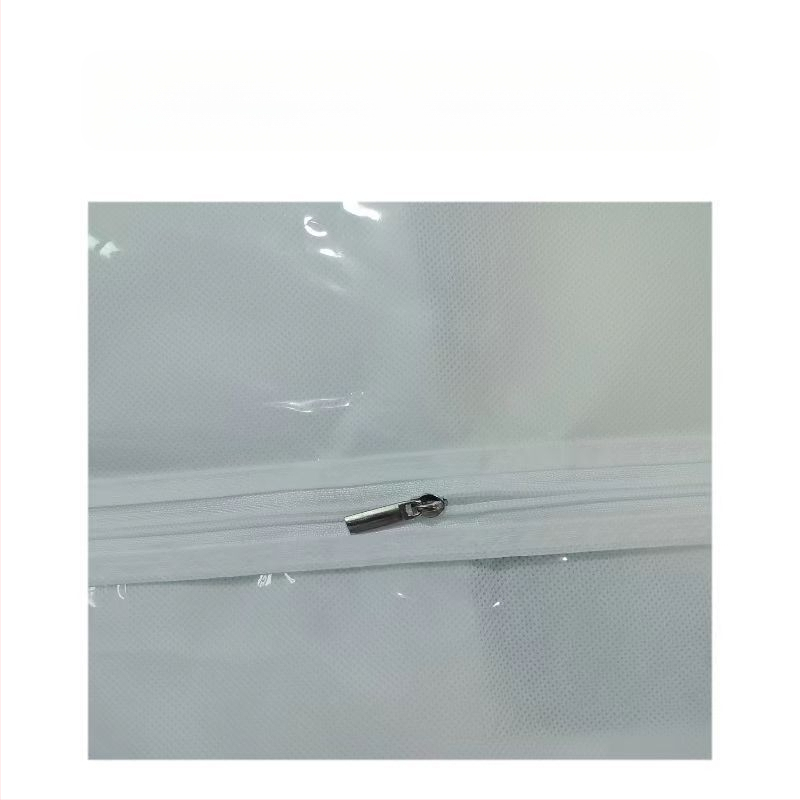 Tarpvalstybinis vestuvinės suknelės kostiumo laikymo krepšys iš dulkėms ir drėgmei atsparaus neaustinio audinio su rankinės laikymo krepšiu, sijono dulkių uždanga