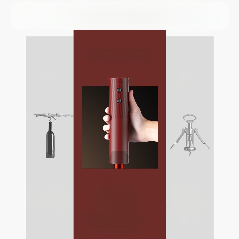 Електрическа отварачка за вино с автоматично зареждане, домакинска отварачка за вино, отварачка за вино, отваряне и затваряне на бутилки, артефакт за бутилки