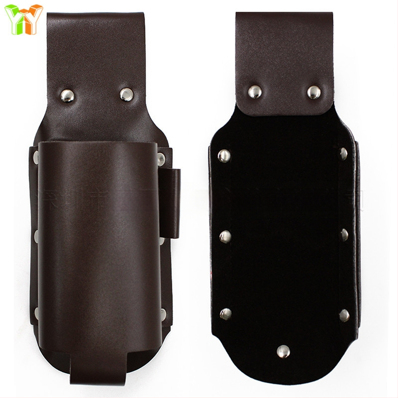 Naujas lauko stovyklavimo kalnų laipiojimo nešiojamas juosmens odinis alaus butelio puodelio užvalkalas kūrybingas mineralinio vandens apsauginis užvalkalas