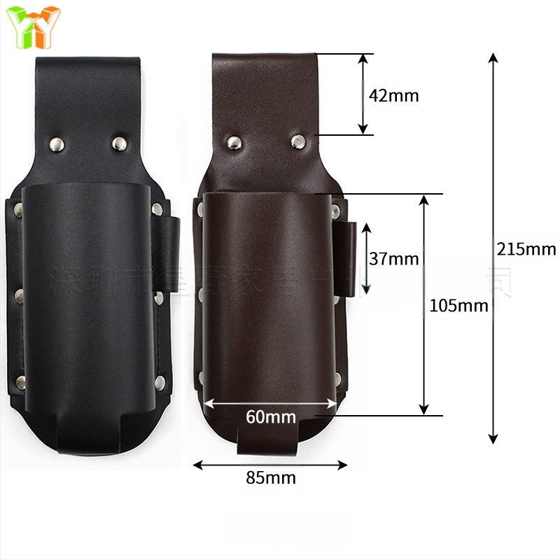 Naujas lauko stovyklavimo kalnų laipiojimo nešiojamas juosmens odinis alaus butelio puodelio užvalkalas kūrybingas mineralinio vandens apsauginis užvalkalas