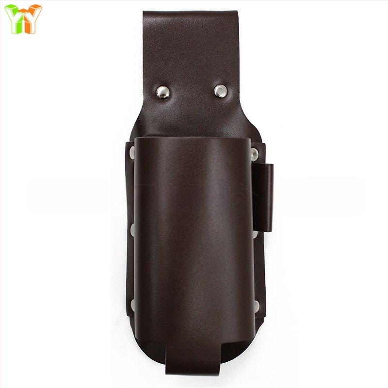 Naujas lauko stovyklavimo kalnų laipiojimo nešiojamas juosmens odinis alaus butelio puodelio užvalkalas kūrybingas mineralinio vandens apsauginis užvalkalas