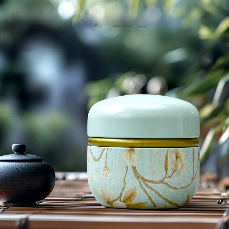 Uued National Tide teepurgid, rauast purgid, üldine must tee, roheline tee, lõhnastatud tee 50g, 125g teepakend, tühjade purkide tootjad