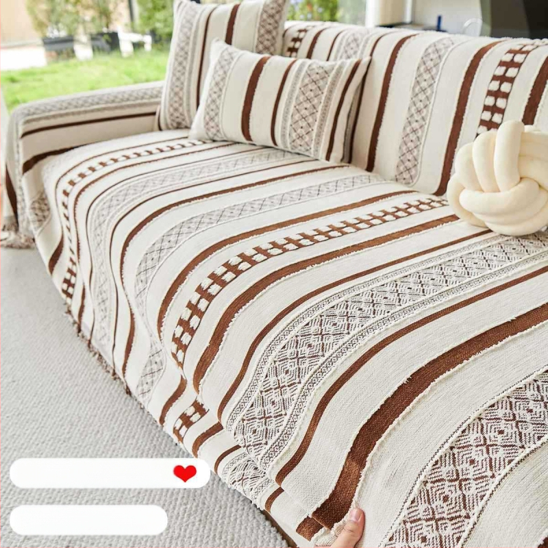 Kanapéhuzat-törölköző 2025 Új, all-inclusive univerzális, egyrészes huzatkendő kanapéhuzat őszi és téli csúszásgátló kanapépárna