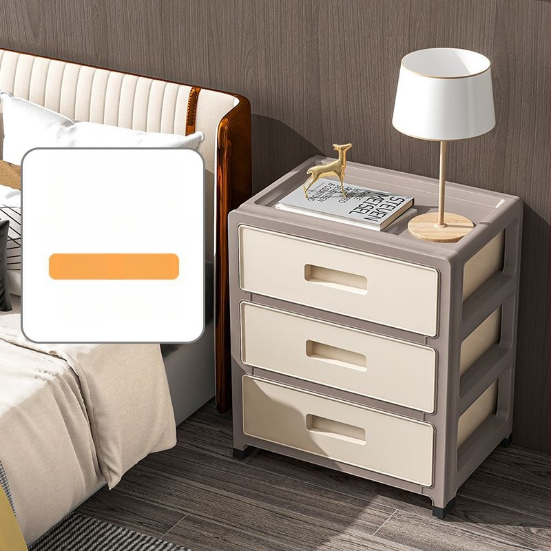 Paksendatud sahtlitüüpi hoiustamismänguasi magamistoa läbipaistev majapidamiskapp elutoa nullvoodikapi viimistlusega hoiustamisriiul