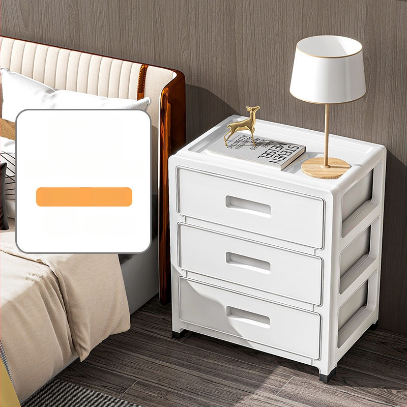 Paksendatud sahtlitüüpi hoiustamismänguasi magamistoa läbipaistev majapidamiskapp elutoa nullvoodikapi viimistlusega hoiustamisriiul