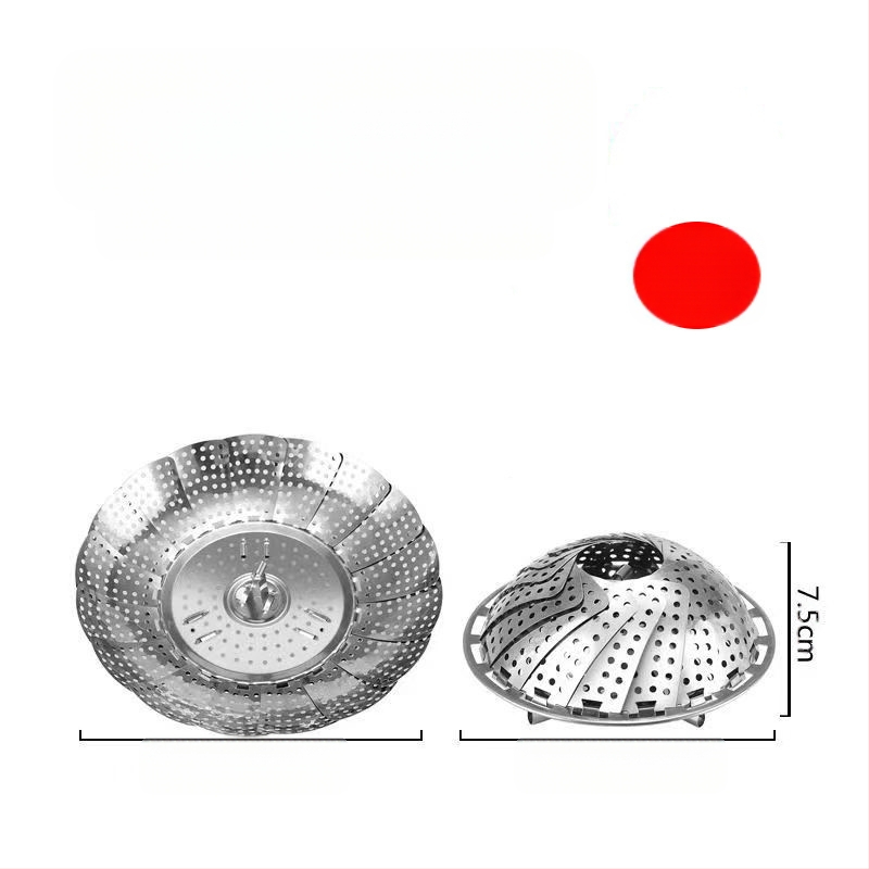 Tvaicēšanas olu plaukts no nerūsējošā tērauda tvaicētāja plaukts daudzfunkcionāls saliekams teleskopiskais tvaicētājs, maināms tvaicētāja šķēles tvaicētāja plaukts mājsaimniecības tvaicētāja šķīvis vairumtirdzniecībā