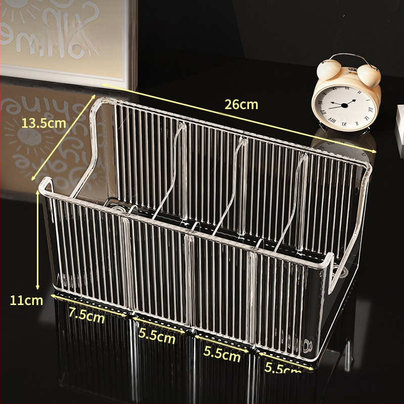 Vöö hoiukarbi artefakti majapidamise jagatud lipsude paigutuse vitriinlauale läbipaistev meeste vöö hoiukarp