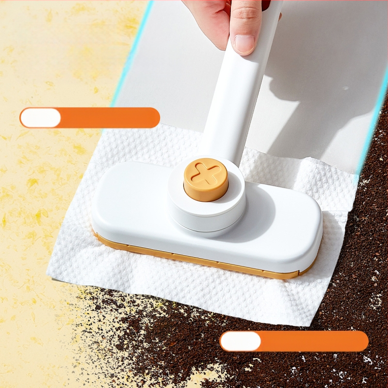 Mop mini mic, spălare fără mâini, prosop de față, mop leneș, clemă automată multi-cinetică pentru curățarea peretelui desktop, artefact