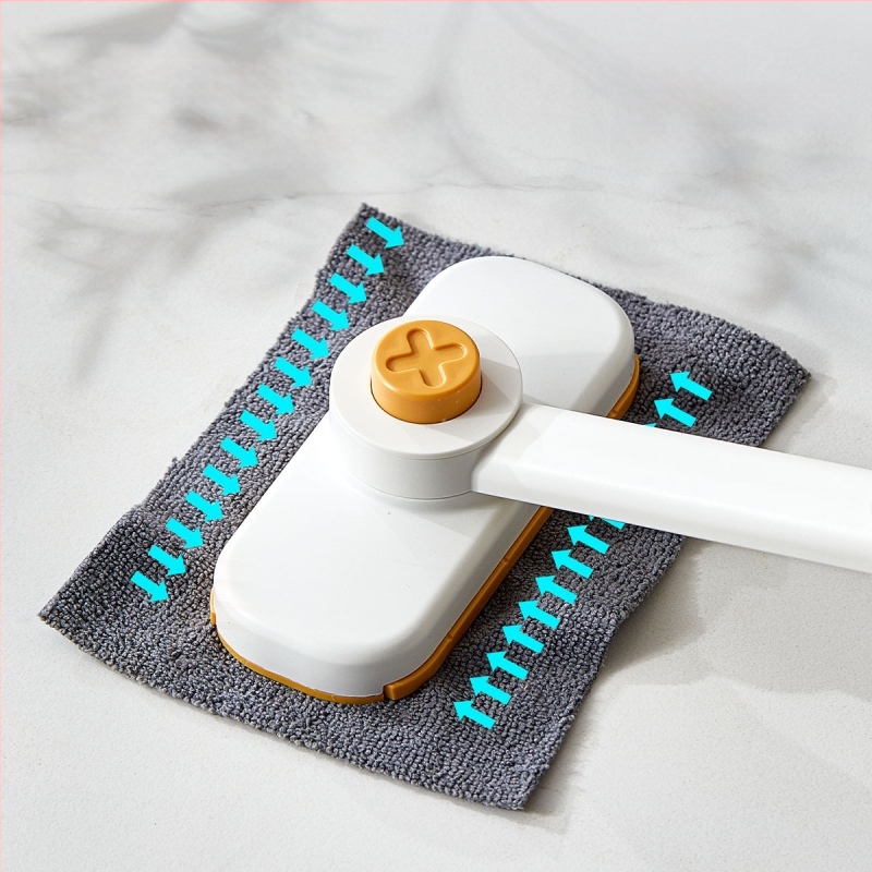 Mop mini mic, spălare fără mâini, prosop de față, mop leneș, clemă automată multi-cinetică pentru curățarea peretelui desktop, artefact