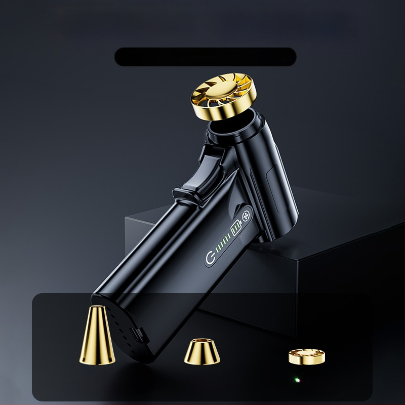 Rankinis turbokompresorinis ventiliatorius su dideliu greičiu, bešepetėliniu varikliu, galingas, prie transporto priemonės montuojamas lauko dulkių šalinimo ir plaukų džiovintuvo artefaktas