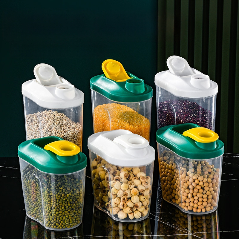 Nove kućanske zatvorene konzerve, žitarice, kutija za pohranu otporna na vlagu, orašasti keksi za dnevnu sobu, plastična staklenka za pohranu grubih žitarica