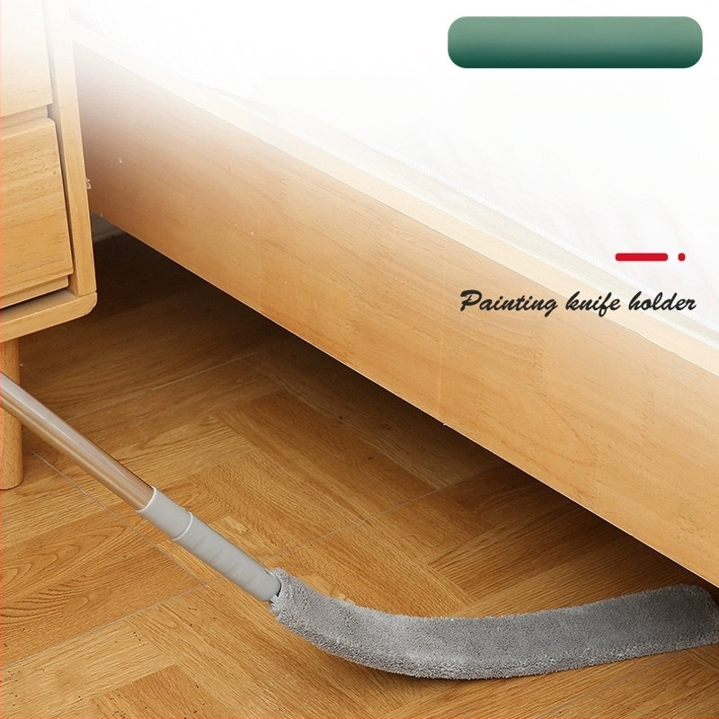 Buitinė prailginta ištraukiama lova, valymo artefaktų dulkių valymo šluostė, valymo įrankiai, tarpų dulkių šepetys