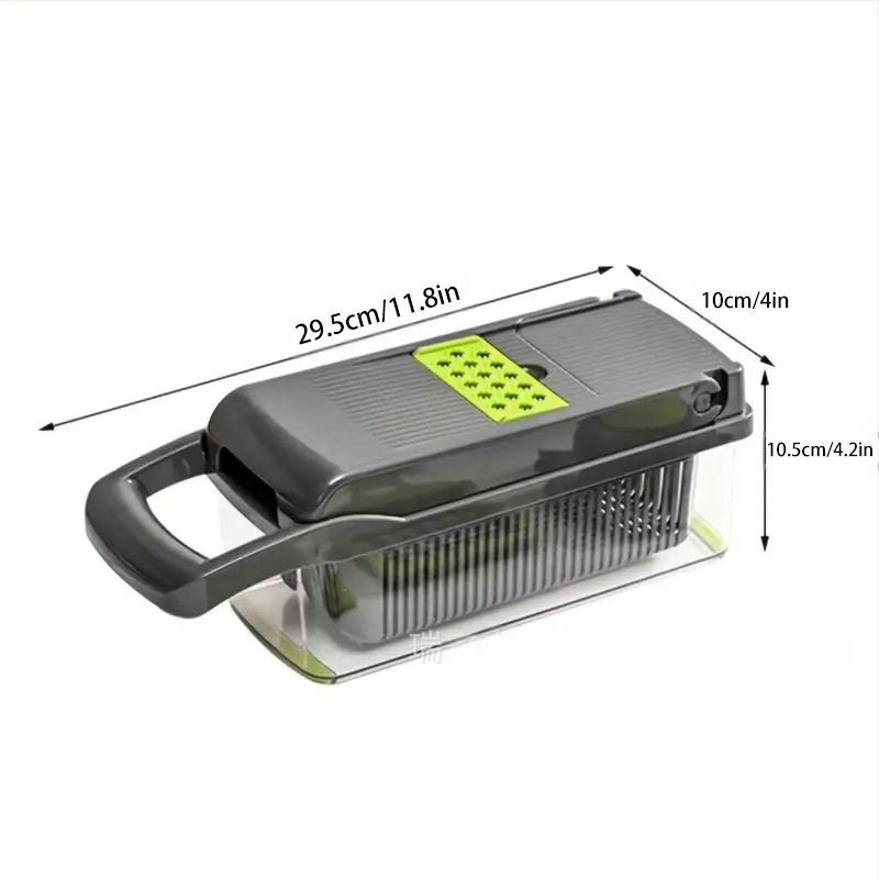 Tarpvalstybinis buitinės virtuvės daugiafunkcis daržovių pjaustytuvas, nešiojamas, lengvai valomas smulkintuvas, tarka, kubeliais pjaustytuvas