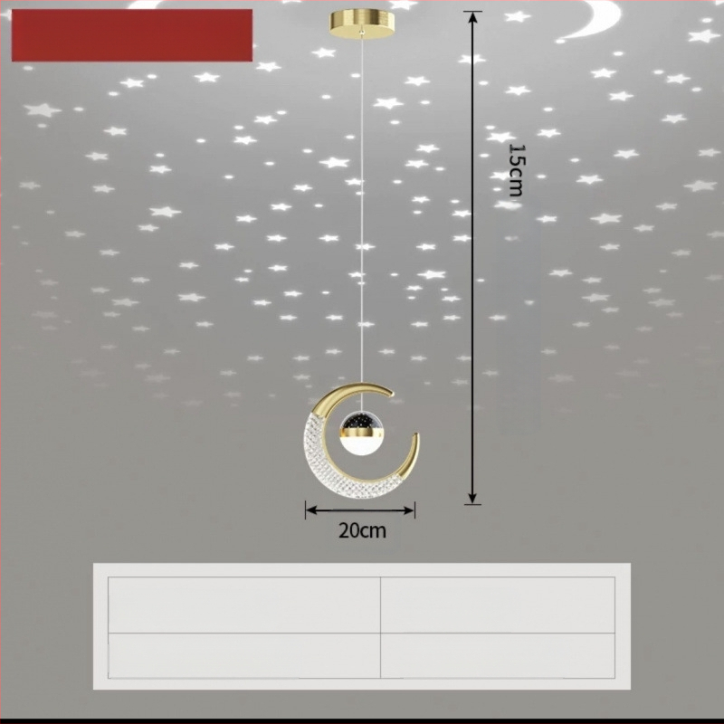 Ööküllühtri tõstmine Interneti tähistaja elutuba söögituba väike lühter 2023 uus magamistoa öölambi lühter