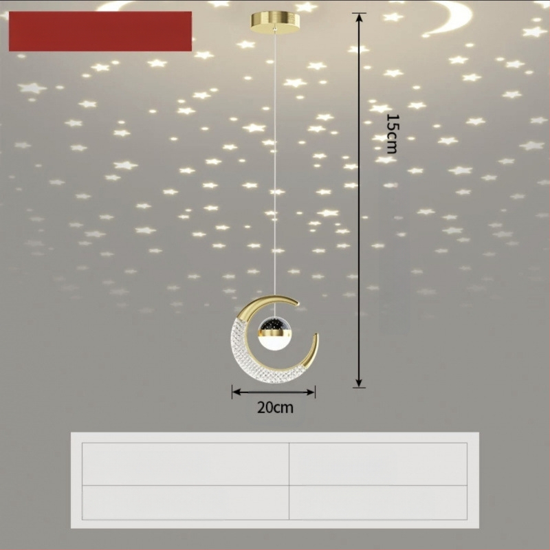 Ööküllühtri tõstmine Interneti tähistaja elutuba söögituba väike lühter 2023 uus magamistoa öölambi lühter