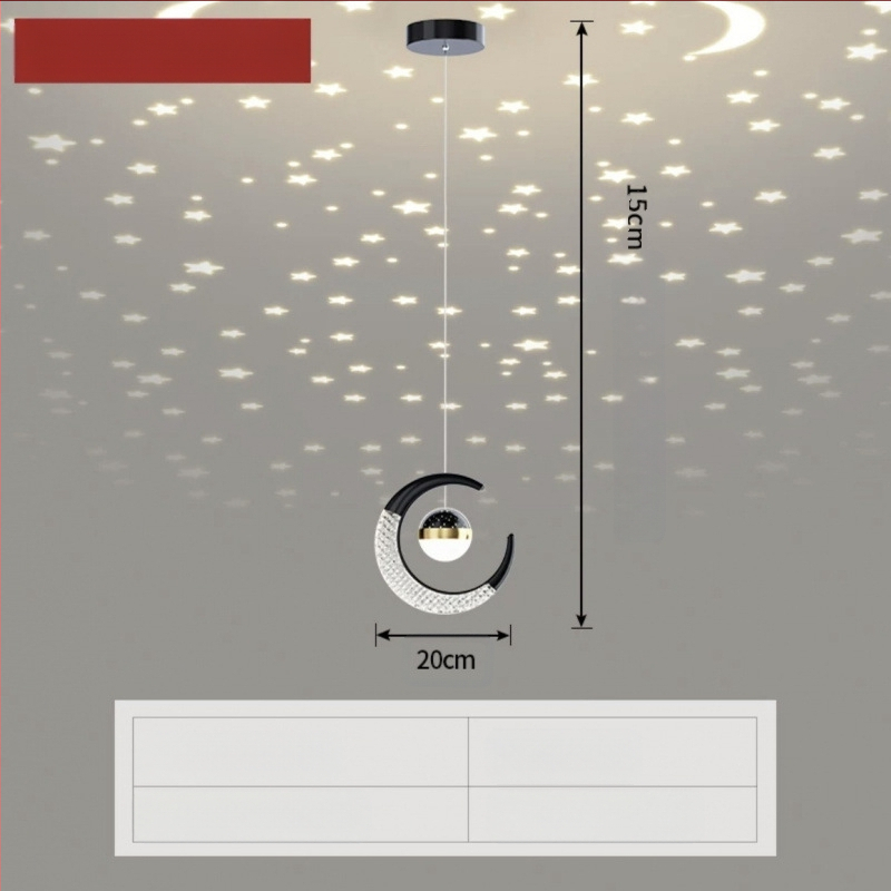 Ööküllühtri tõstmine Interneti tähistaja elutuba söögituba väike lühter 2023 uus magamistoa öölambi lühter