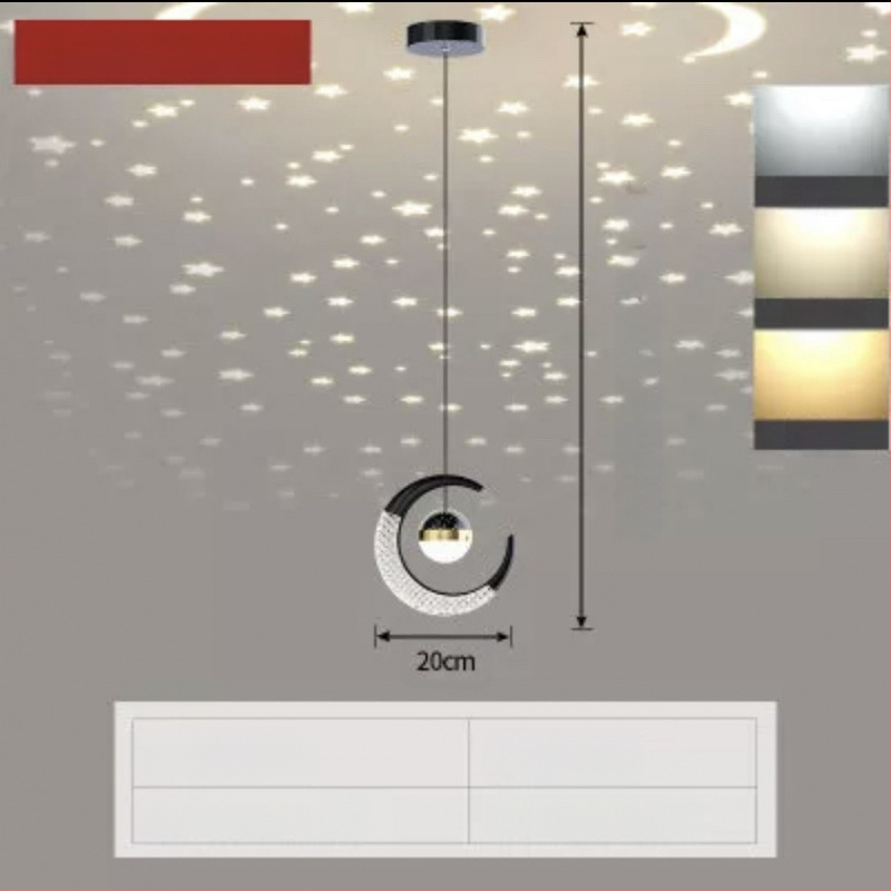 Ööküllühtri tõstmine Interneti tähistaja elutuba söögituba väike lühter 2023 uus magamistoa öölambi lühter