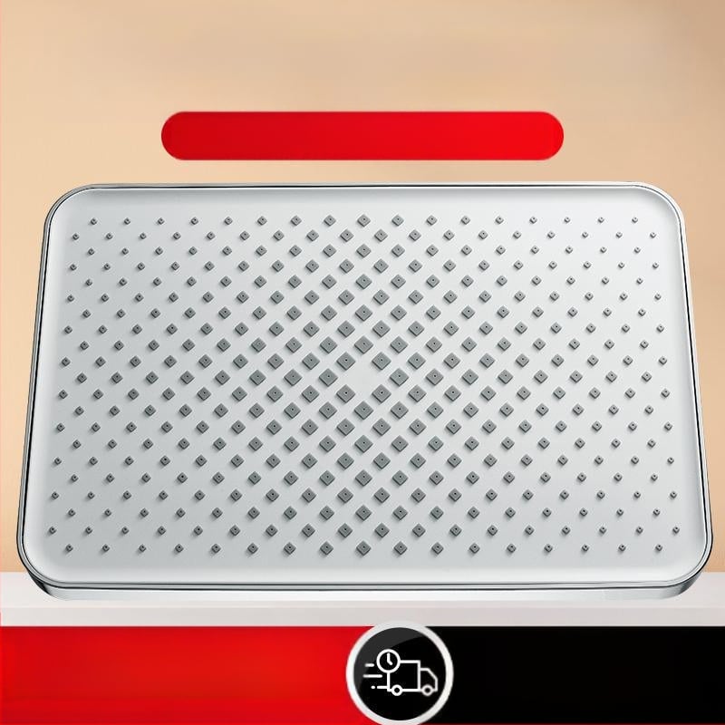 [Padidinti viršutinį purškimą] Slėginio vandens išleidimo anga Didelis viršutinis purškimas Vonios kambario maudymosi dušas Gėlės Džiovinimo dušo galvutės kostiumas