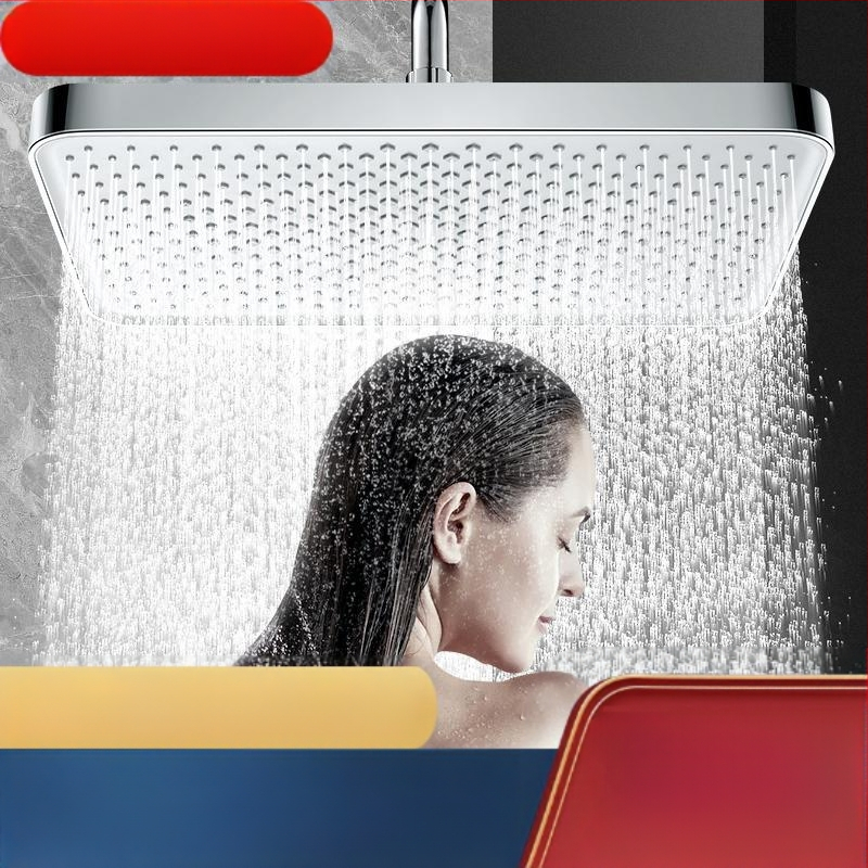 [Padidinti viršutinį purškimą] Slėginio vandens išleidimo anga Didelis viršutinis purškimas Vonios kambario maudymosi dušas Gėlės Džiovinimo dušo galvutės kostiumas