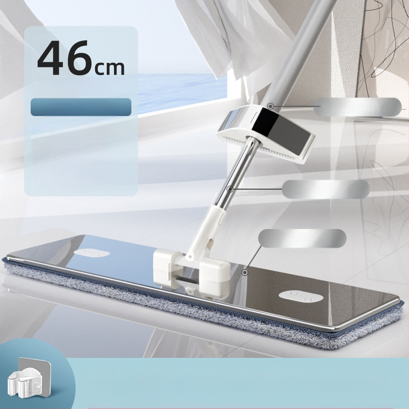 2024 Uus titaankristallist lame mopp käsitsi pesemisvaba majapidamismopi puhastamiseks laisk mopi artefakt Mop Mop Mop Mop tööjõudu säästev