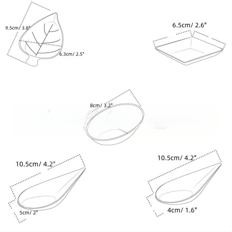 Lagunev ühekordne kastmemaitseainenõu kastme maitsega väike nõu sojakastme ühekordne nõu kaubanduslik kastmenõu