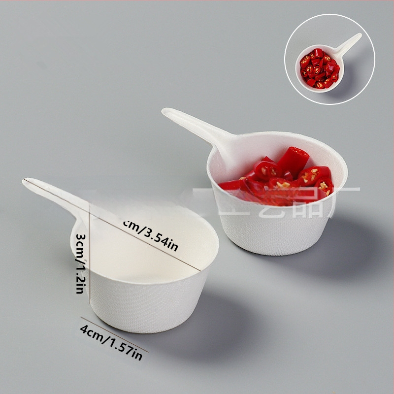 Lagunev ühekordne kastmemaitseainenõu kastme maitsega väike nõu sojakastme ühekordne nõu kaubanduslik kastmenõu