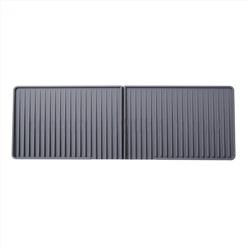 Raznovrsna višebojna silikonska prostirka za odvod kuhinje i kupaonice, duga sklopiva prostirka za filtriranje vode, kreativna kućanska prostirka za umivaonik, stol