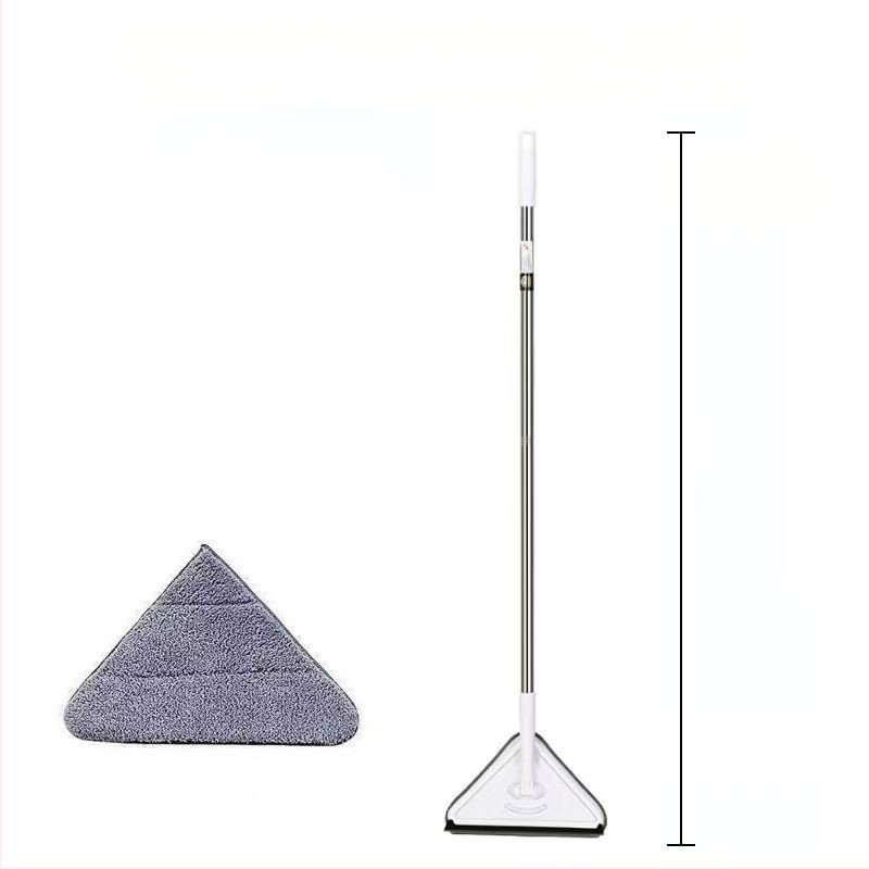 Uus kolmnurkne mopp, eriti suur, 360-kraadiselt pöörlev, klaasseinte, lagede, põrandate ja puitpõrandate puhastamiseks