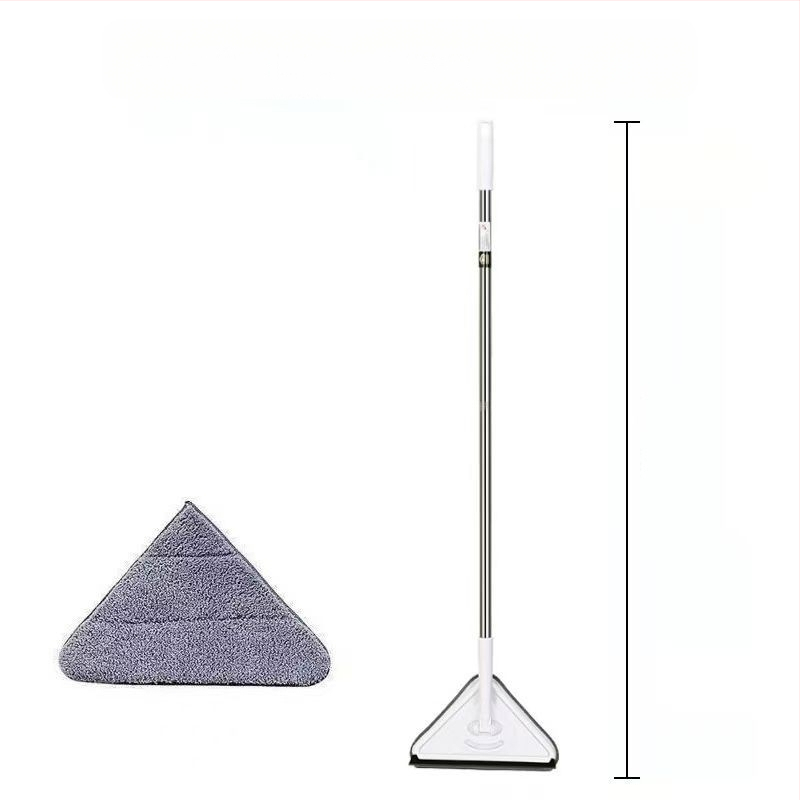 Uus kolmnurkne mopp, eriti suur, 360-kraadiselt pöörlev, klaasseinte, lagede, põrandate ja puitpõrandate puhastamiseks